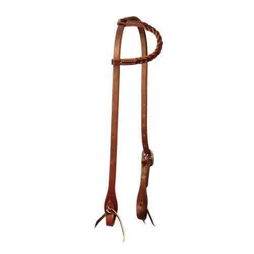 Professional's Choice 5/8" Bleeding Heart One Ear Headstall - Irvine Tack & Western Wear