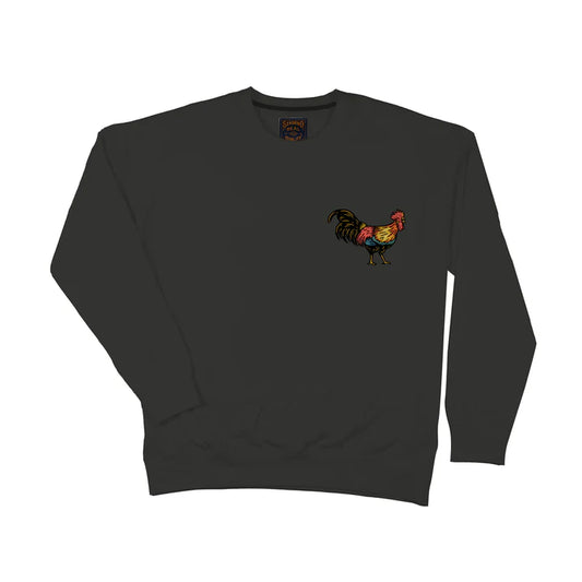 Sendero Men's Yardbird Long Sleeve Sweatshirt - Vintage Black