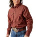 Ariat Men's Pro Fabian Plaid Pearl Snap Long Sleeve Shirt - Red