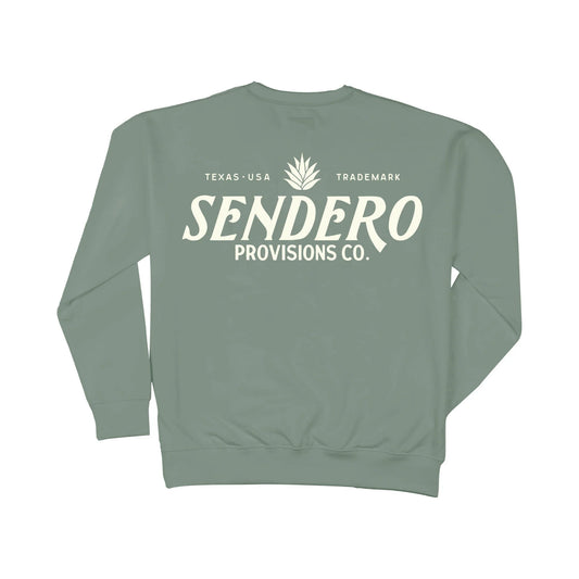 Sendero Men's Logo Long Sleeve Sweatshirt - Laguna