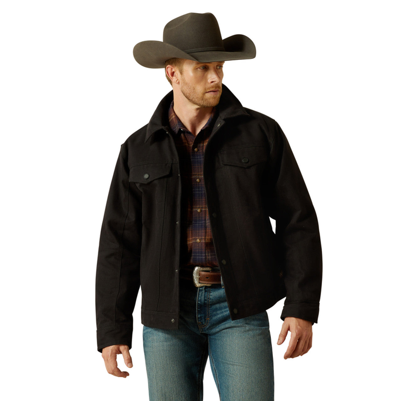 Ariat Men's Canvas Rancher Jacket - Black