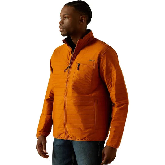 Ariat Men's Wylie Full Zip Jacket - Glazed Ginger