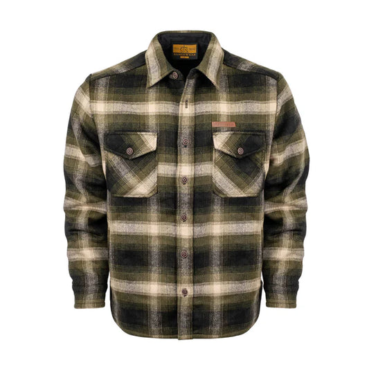 STS Men's Haskell Wool Jacket - Green Plaid