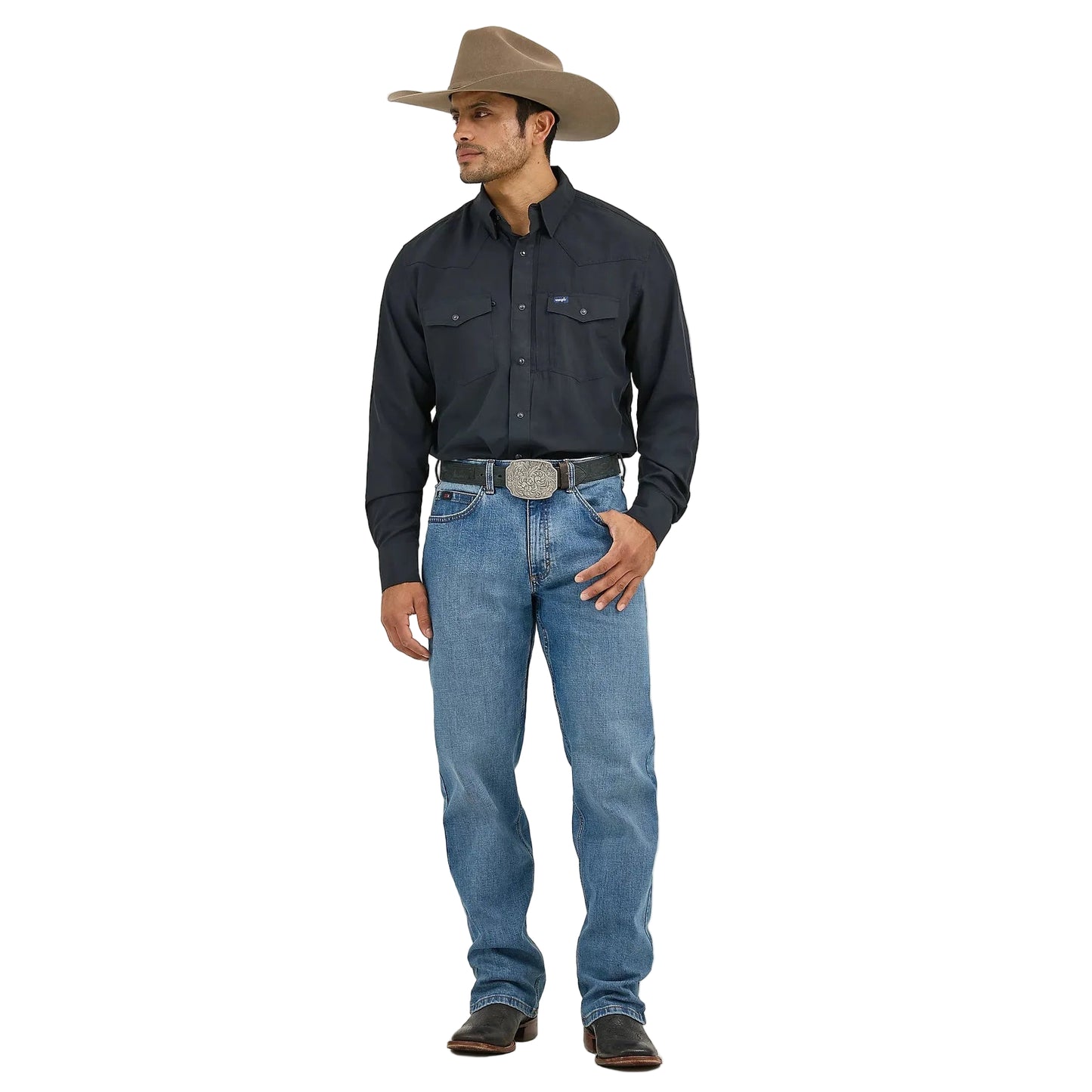 Wrangler 20X Active Flex Relaxed Fit Jean - Admiral Blue