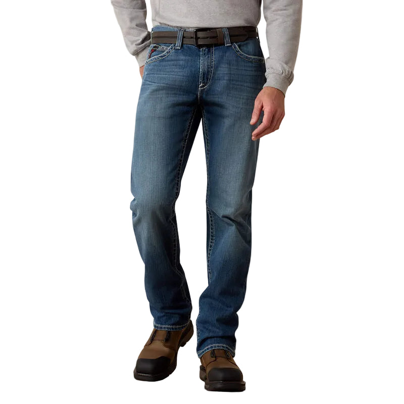 Ariat Men's FR M7 DuraStretch Adkins Straight Leg Jeans - Slate Wash