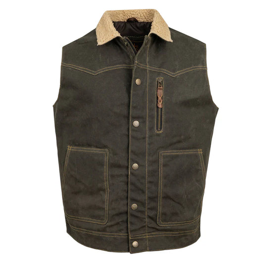 STS Men's Waxed Canvas Vest - Owen