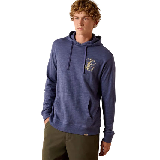 Ariat Men's Lightweight Retro Long Sleeve Hoodie - Nightshadow