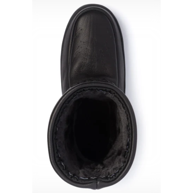 Manitobah Women's Half Tamarack Grain Mukluks - Black