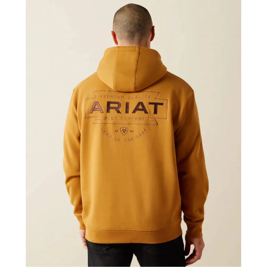Ariat Men's Southwest Simple Hoodie - Bone Brown