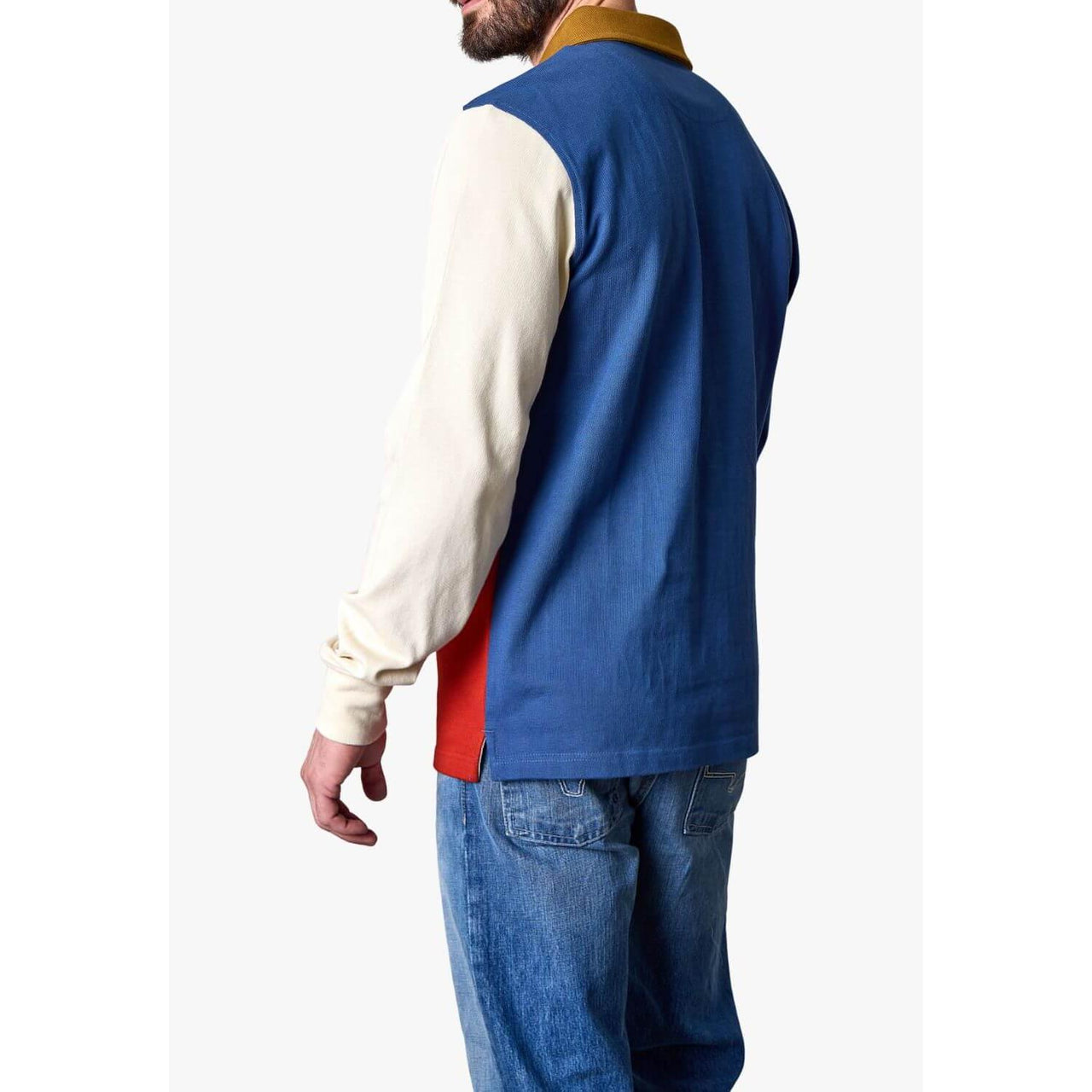 Kimes Men's Marx Rugby Long Sleeve Shirt - Dark Blue