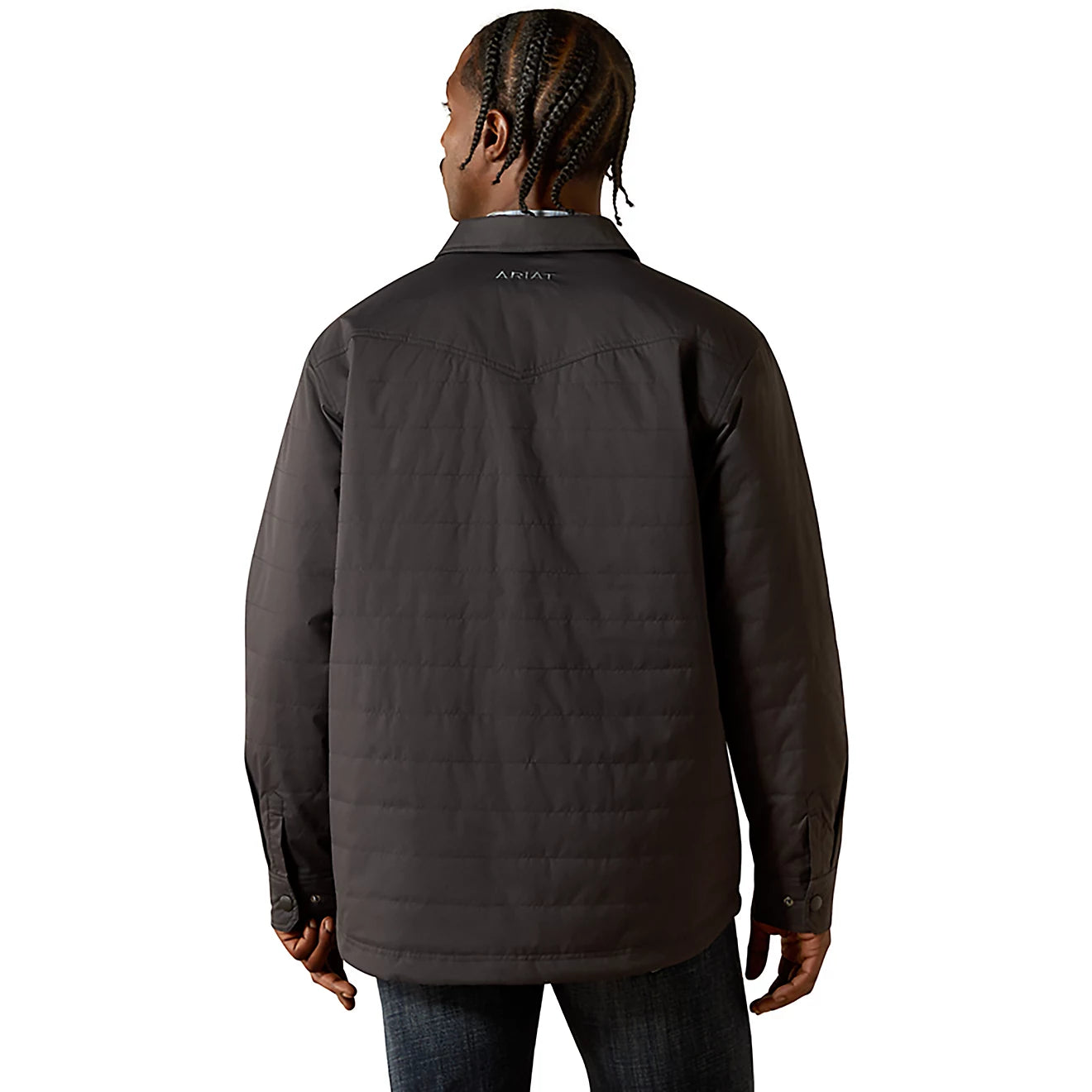 Ariat Men's Quilted Shirt Jacket - Phantom