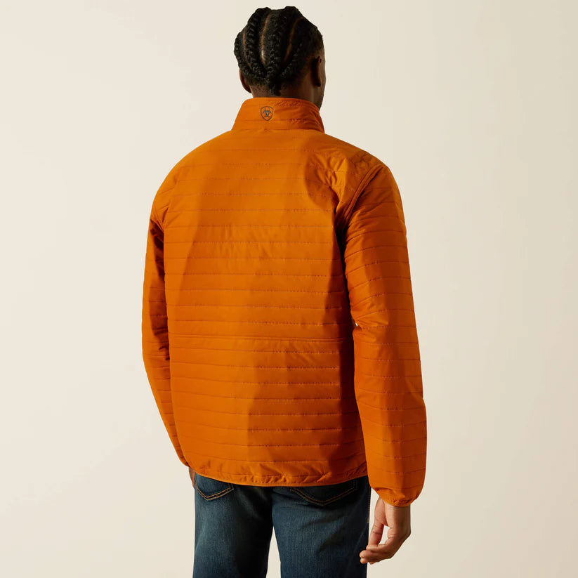 Ariat Men's Wylie Full Zip Jacket - Glazed Ginger