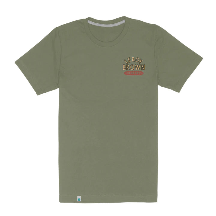 Sendero Men's Leroy Brown Short Sleeve Tee Shirt - Sage - Irvine Tack & Western Wear