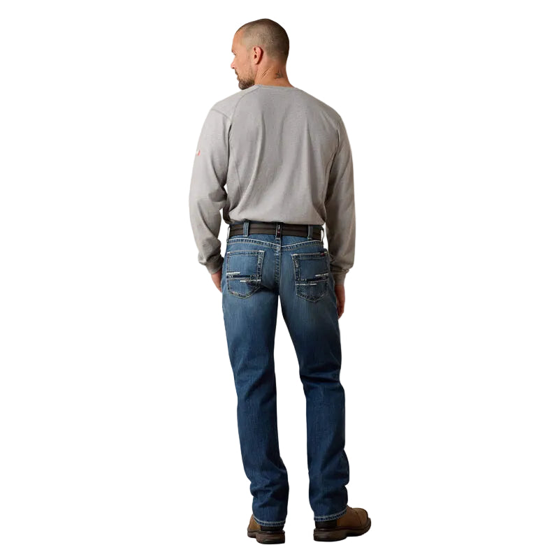 Ariat Men's FR M7 DuraStretch Adkins Straight Leg Jeans - Slate Wash