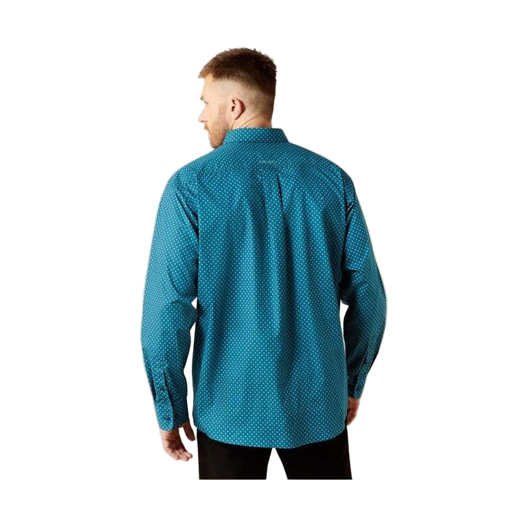 Ariat Men's Tyce Long Sleeve Shirt - Dark Teal