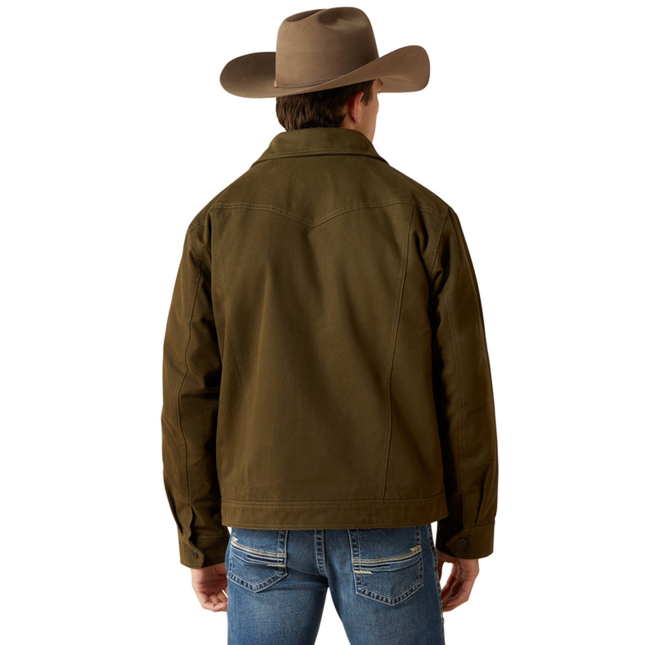 Ariat Men's Canvas Rancher Jacket - Desert Sand