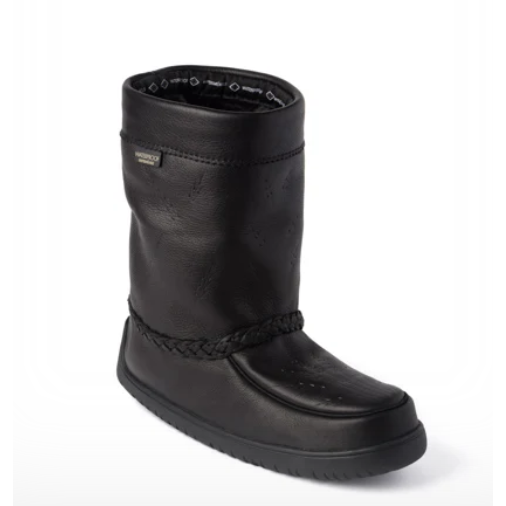 Manitobah Women's Half Tamarack Grain Mukluks - Black