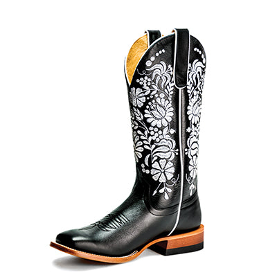 Macie Bean Women's Black Eyed Susan Western Boots