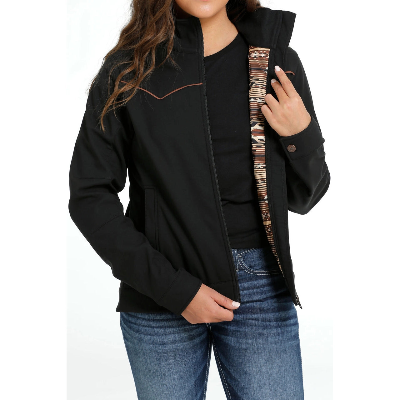 Cinch Women's Western Bonded Jacket - Black