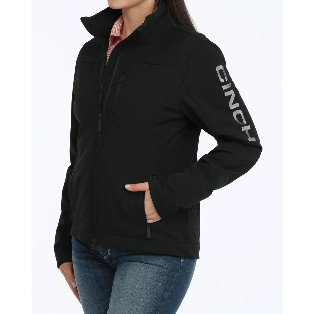 Cinch Women's Long Sleeve Bonded Jacket-