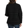 Cruel Girl  Women's Serape Stripe Twill Jacket- Black