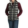 Cinch Women's Reversible Vest - Cream/Black