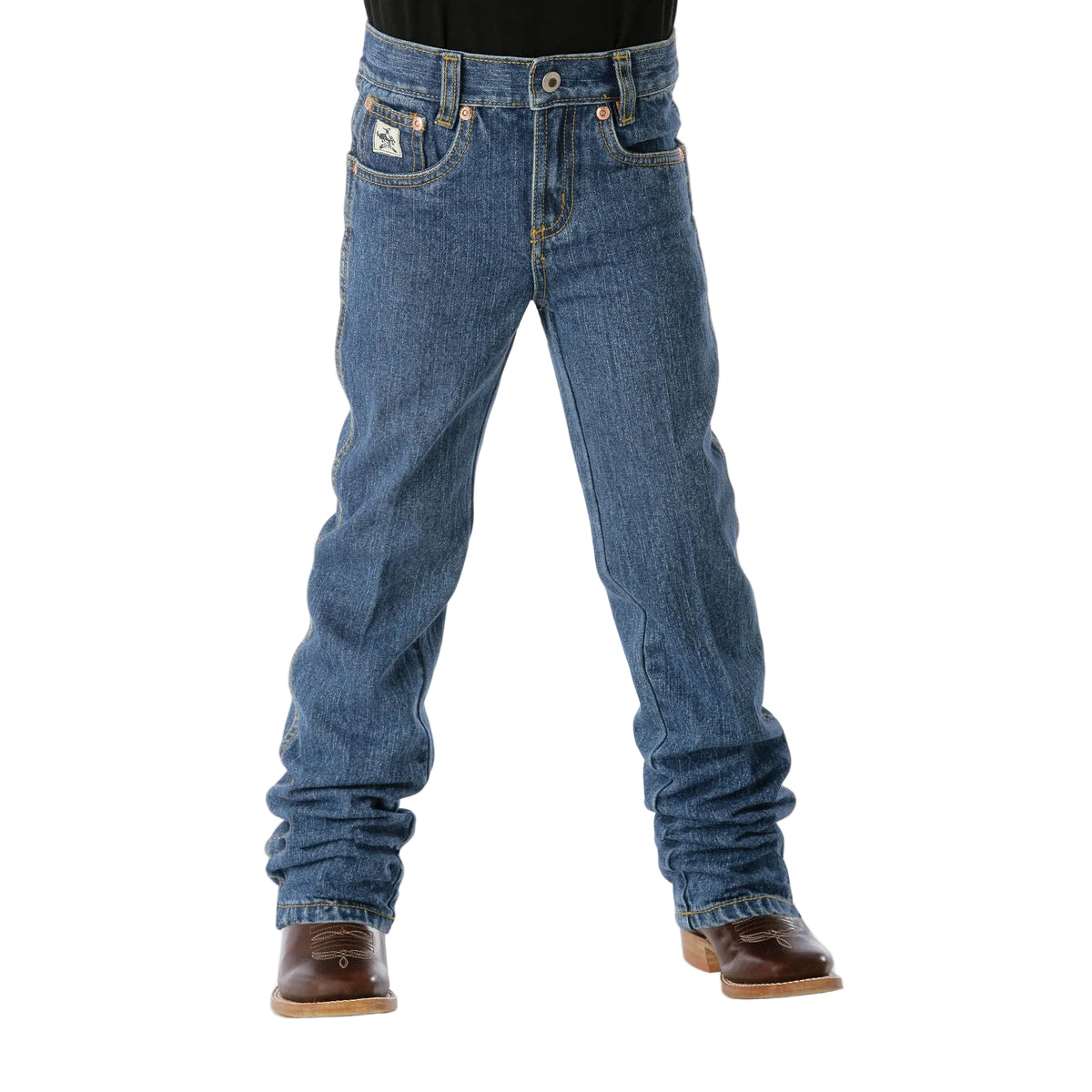 Cinch Boy's Original Regular Fit Jeans - Medium Stonewash - Irvine Tack & Western Wear