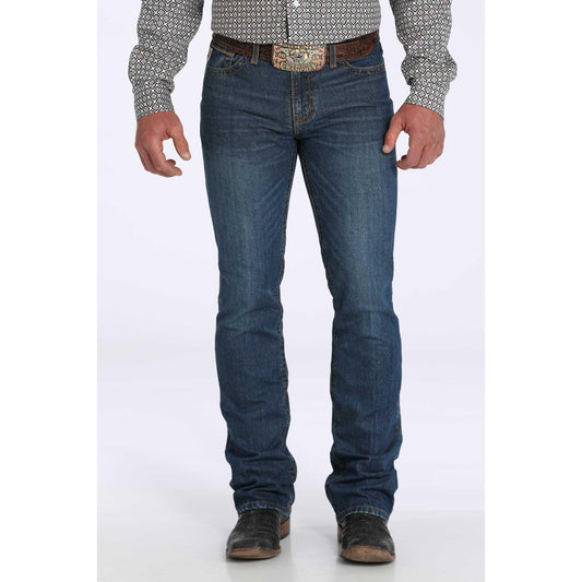 Cinch Men's Ian Mid Rise Slim Boot Jeans - Dark Stone
