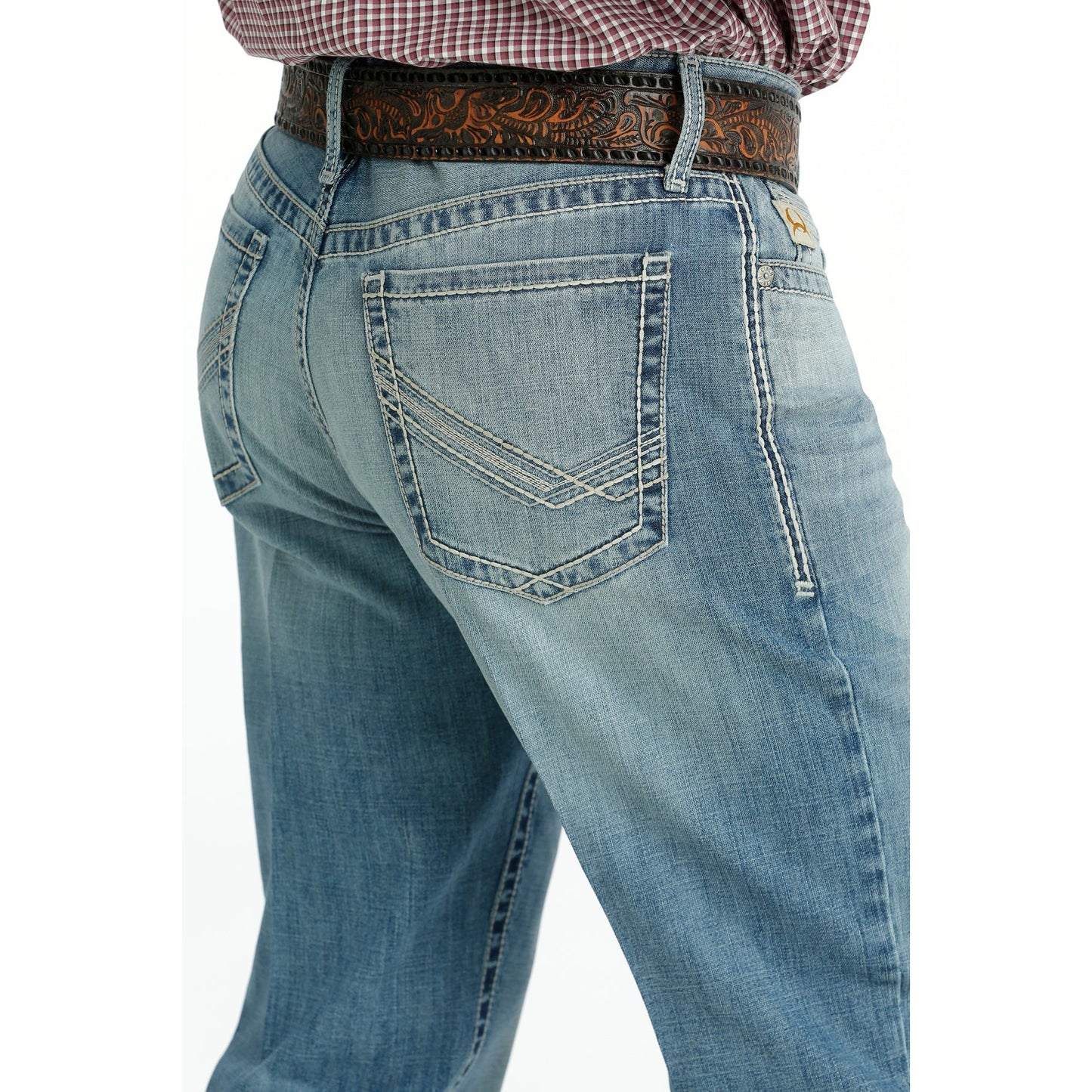 Cinch Men's Grant Light Stone Jeans