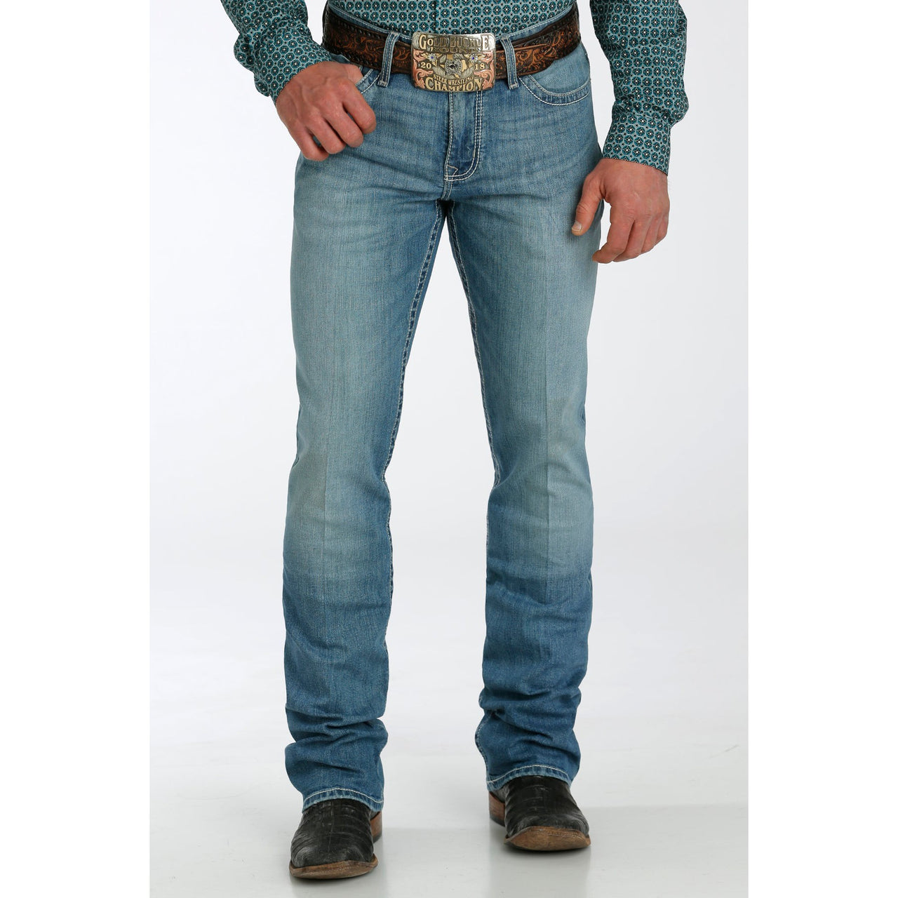 Cinch Men's Ian Light Stone - Indigo