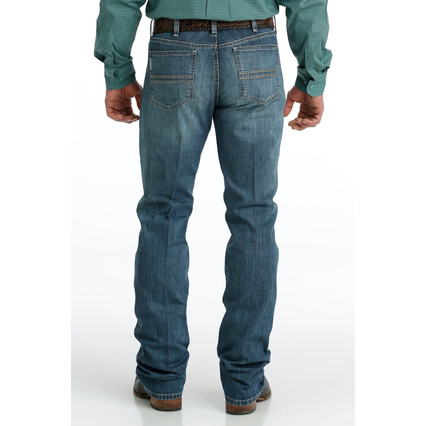 **Cinch Men's Silver Label Medium Stone Jeans