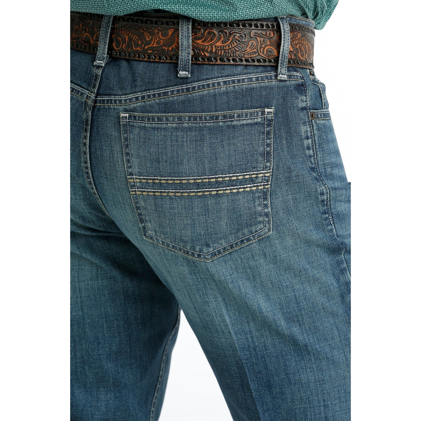 **Cinch Men's Silver Label Medium Stone Jeans