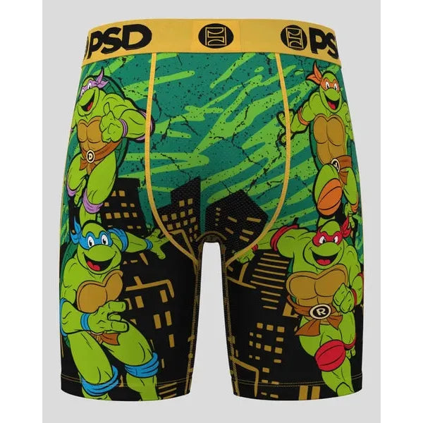PSD Underwear Men's Teenage Mutant Ninja Turtles Squad Underwear - Multicolor