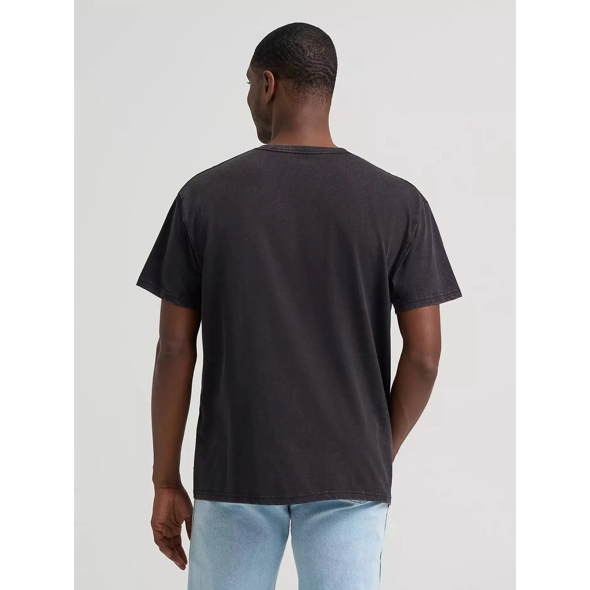 Wrangler Men's Southwest Skull SS Graphic Tee Shirt - Black Beauty