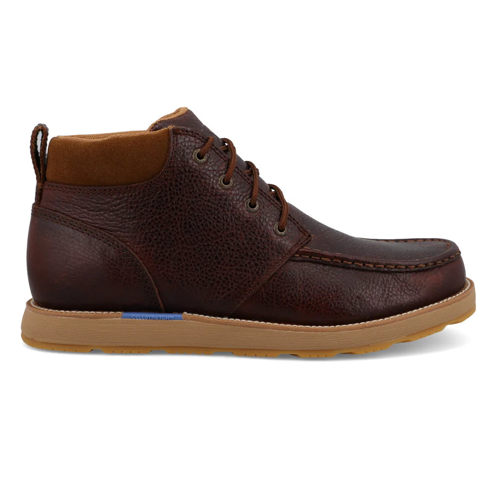 Twisted X Men's Cellstretch Wedge Sole Slip On Shoes - Mahogony