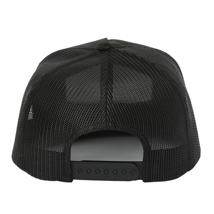 Cinch Men's Flat Bill  Trucker Cap - Black