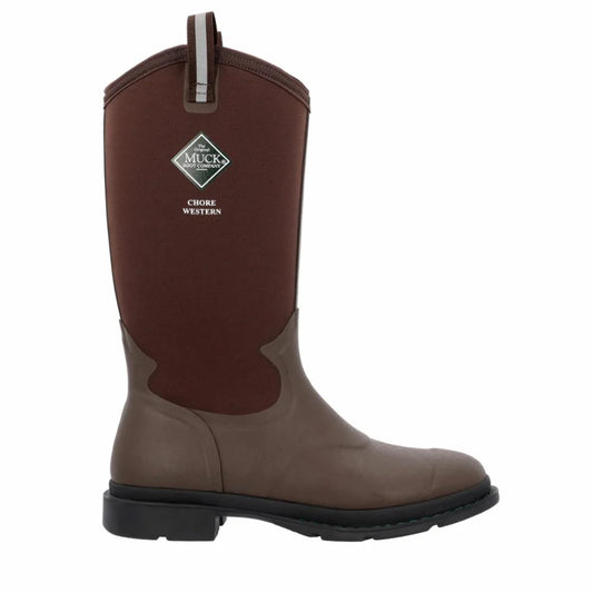 Muck Boots Chore Western 15 Pull-On - Dark Brown