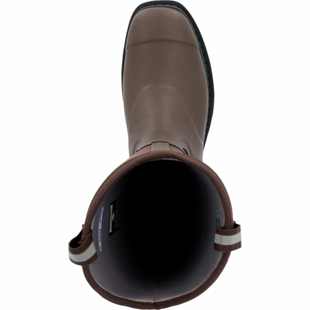 Muck Boots Chore Western 15 Pull-On - Dark Brown