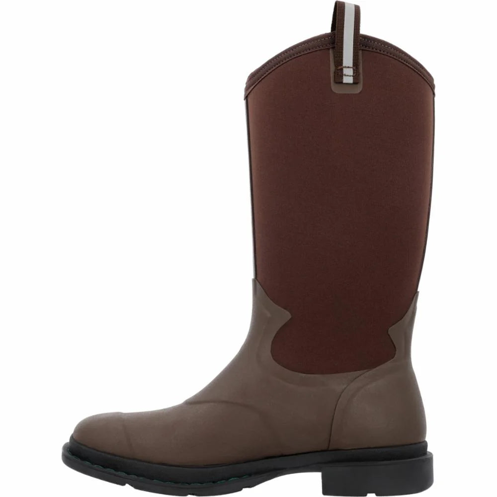 Muck Boots Chore Western 15 Pull-On - Dark Brown