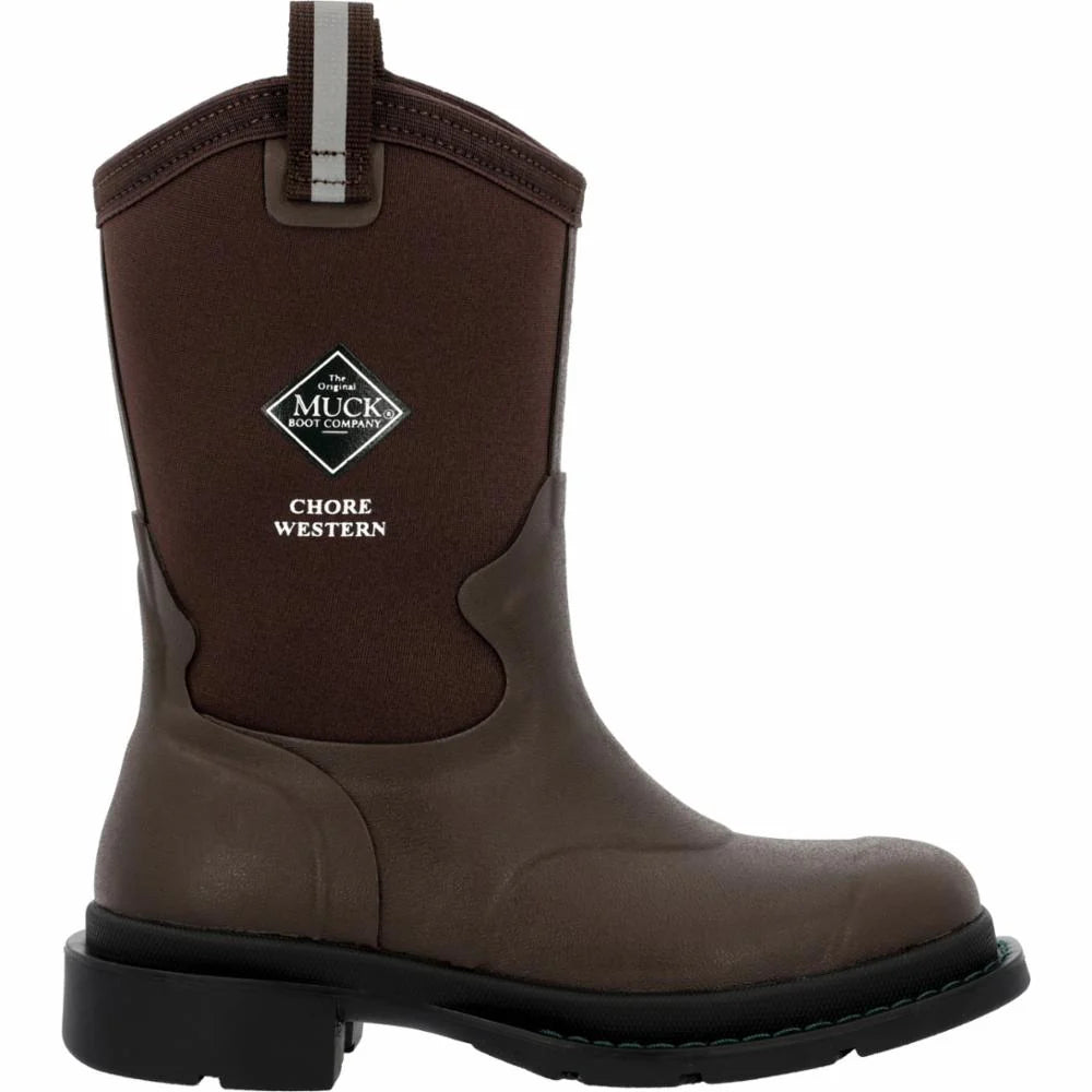 Muck Boots Kids Chore Western Lilbig - Dark Brown