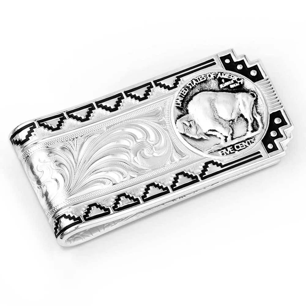 Montana Silversmith Buffalo Nickel Southwestern Money Clip