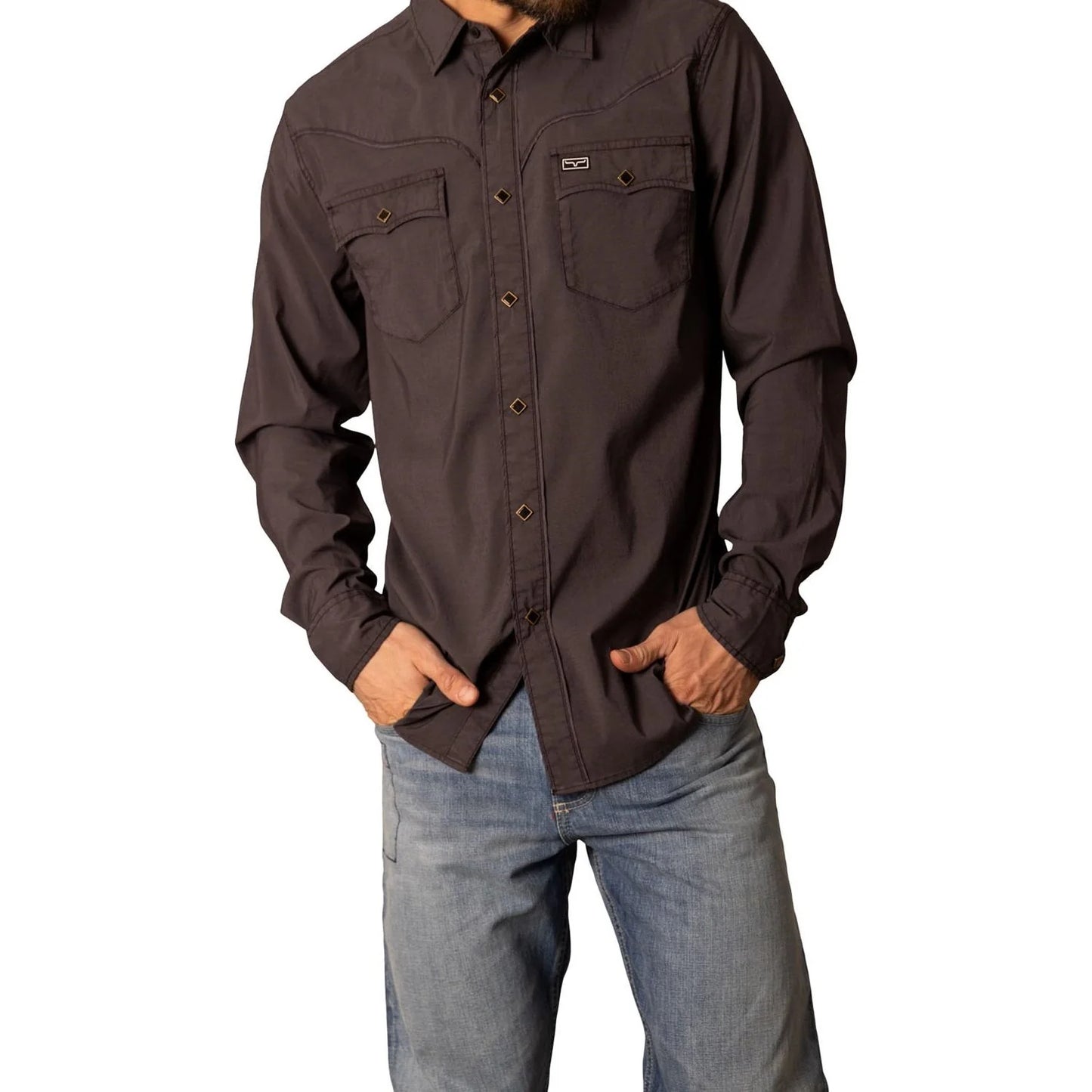 Kimes Men's Long Sleeve El Toro Dress Shirt - Multiple Colours