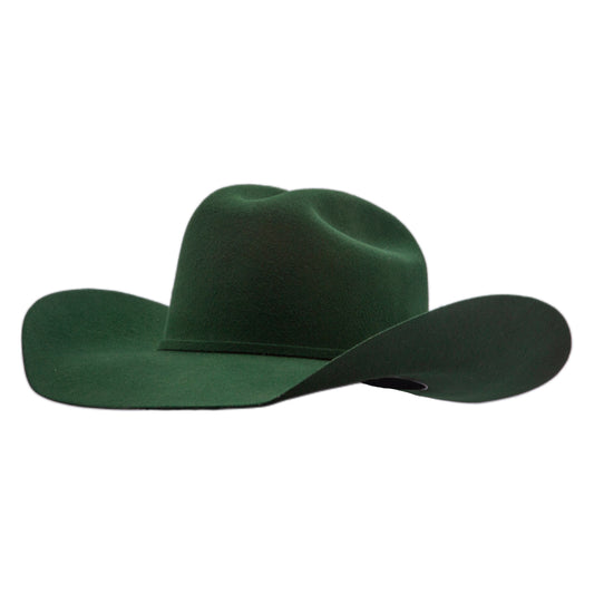 PROHATS Rodeo Nights Felt Hat Pre-creased - Military Green