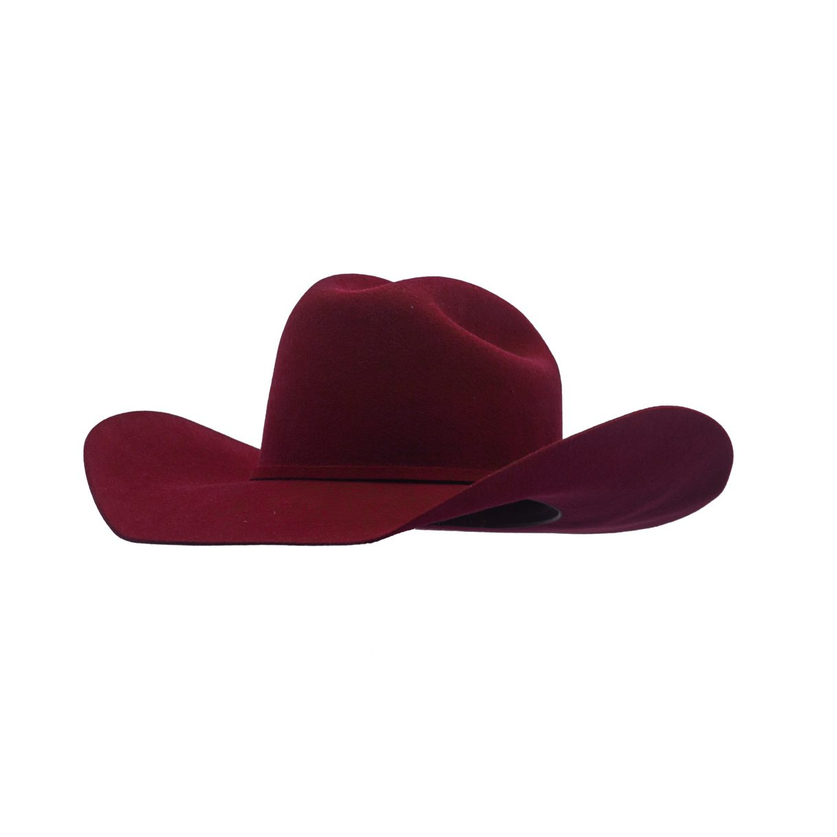 ProHat Wool Felt Precreased Western Hat - California Wine