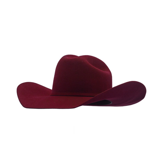 ProHat Wool Felt Precreased Western Hat - California Wine
