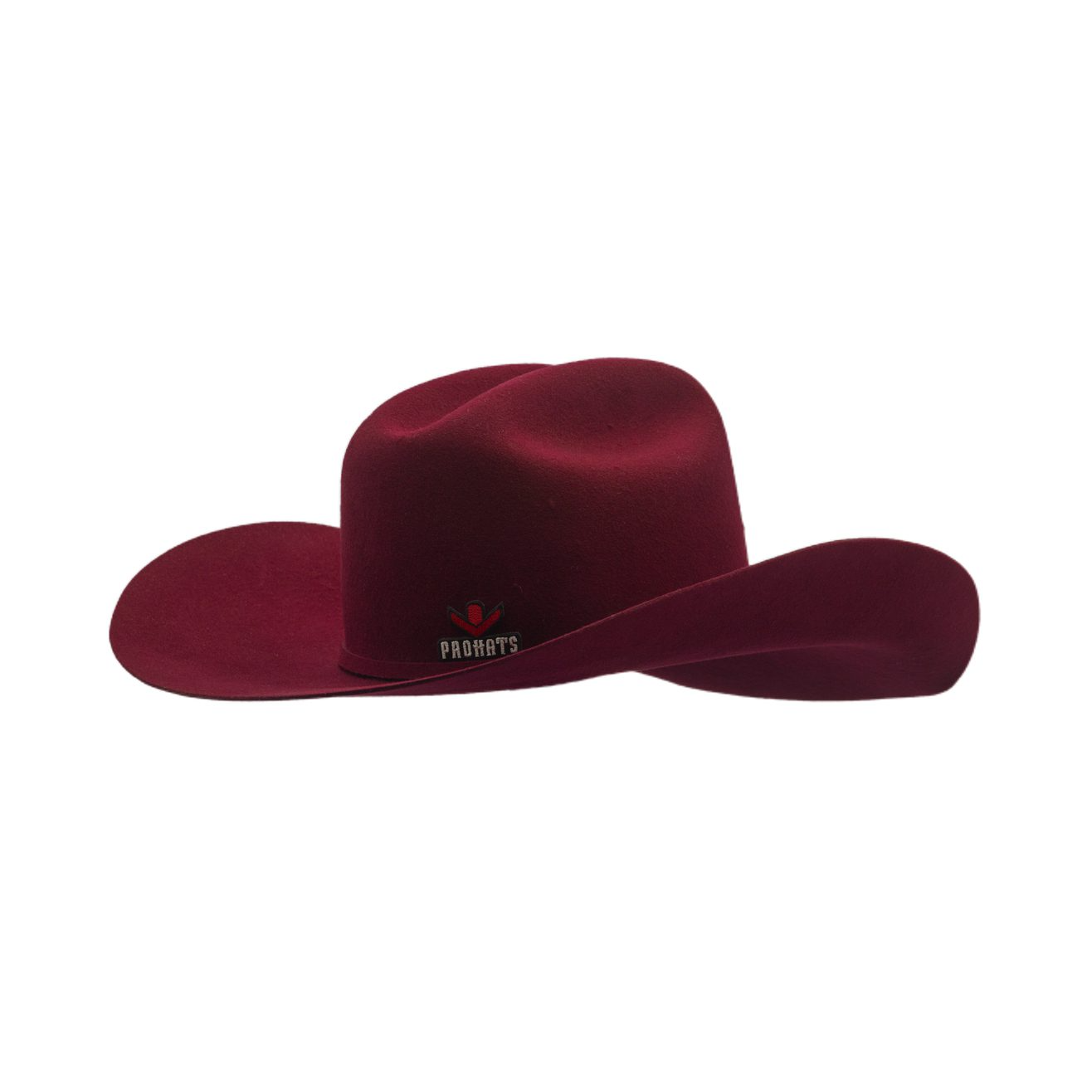 ProHat Wool Felt Precreased Western Hat - California Wine