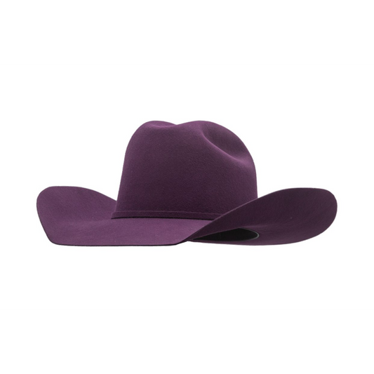 ProHat Wool Felt Precreased Western Hat - Cheyenne Grape