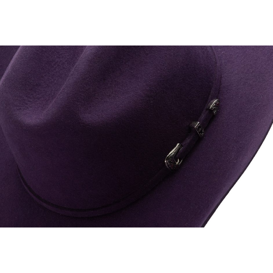 ProHat Wool Felt Precreased Western Hat - Cheyenne Grape
