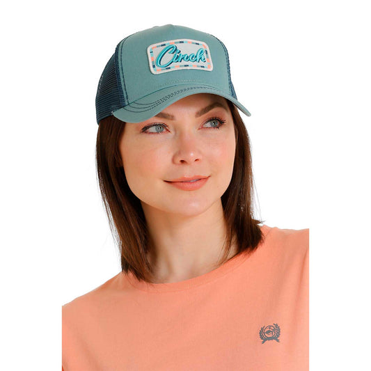Cinch Womens Trucker Cap Green