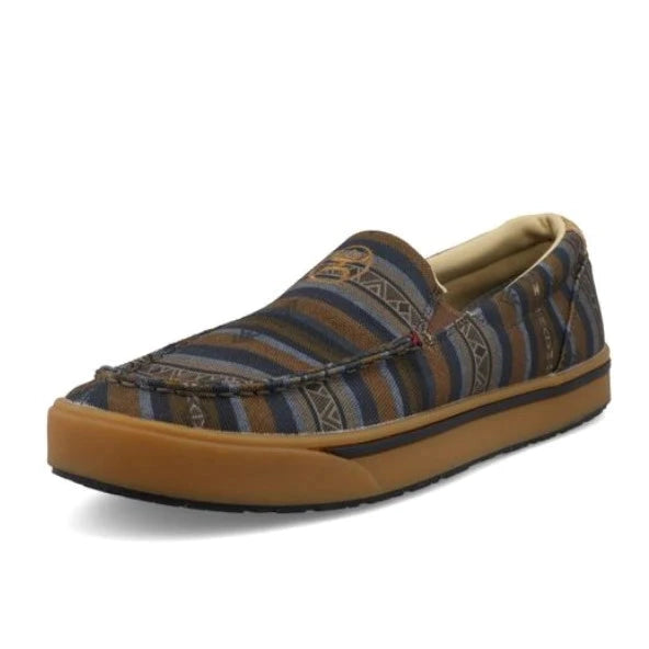 Twisted X/Hooey Men's Slip-On Casual Shoes - Brown/Grey